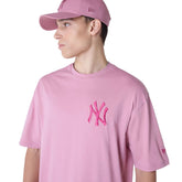 T-Shirt Uomo New Era New York Yankees Rosa | NonSoloSport