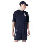 Shorts Uomo New Era LA Dodgers League Essential Blu | NonSoloSport