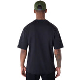 T-Shirt Uomo New Era Basketball Graphic Nero | NonSoloSport