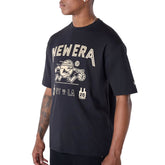 T-Shirt Uomo New Era Basketball Graphic Nero | NonSoloSport