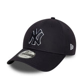Cappello New Year 9Forty New York Yankees MLB Outline Nero | NonSoloSport