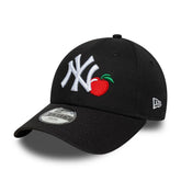 Cappello Bambino New Era 9Forty New York Yankees MLB Fruit Icon Nero | NonSoloSport