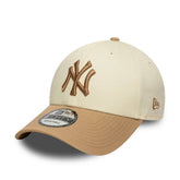 Cappello New Era 9Forty New York Yankees MLB Colour Block Crema | NonSoloSport
