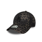 Cappello New Era 9FORTY LA Dodgers MLB Cosy Leopard Nero | NonSoloSport
