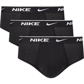 Nike Underwear Everyday Slip Sgambato 3Pack Uomo Nero Bianco | NonSoloSport
