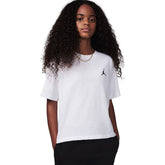 T-Shirt Bambino Nike Jordan Brooklyn Essentials Bianco | NonSoloSport