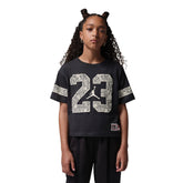 T-Shirt Ragazza Jordan Floral Lace Nero | NonSoloSport