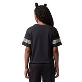 T-Shirt Ragazza Jordan Floral Lace Nero | NonSoloSport