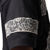 T-Shirt Ragazza Jordan Floral Lace Nero | NonSoloSport