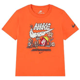 T-Shirt Ragazzo Nike Logo Graphic Arancione | NonSoloSport