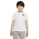 T-Shirt Bambino Nike Futura Bianco | NonSoloSport
