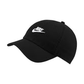 Nike Cappello Sportswear Heritage86 Futura Washed Nero | NonSoloSport