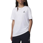 T-Shirt Bambino Nike Jordan Air Embroidered Bianco | NonSoloSport