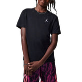 T-Shirt Bambino Nike Jordan Air Embroidered Nero | NonSoloSport
