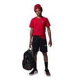 T-Shirt Bambino Nike Jordan Air Embroidered Rosso | NonSoloSport