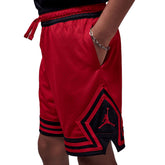 Shorts Bambino Nike Jordan Dri-FIT Diamond Rosso Nero | NonSoloSport
