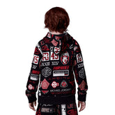Felpa Bambino Nike Jordan Essentials Nero Rosso | NonSoloSport