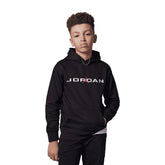 Felpa Bambino Nike Jordan Baseline Nero | NonSoloSport