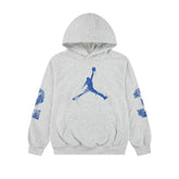 Felpa Bambino Nike Jordan MVP Grigio Blu | NonSoloSport