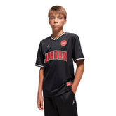 T-Shirt Bambino Nike MJ Sport Nero Rosso | NonSoloSport