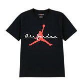 T-Shirt Ragazzo Nike Flight Essentials Script Nero | NonSoloSport