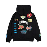 Felpa Ragazzo Nike Jordan MJ Dynasty Nero | NonSoloSport