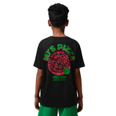 T-Shirt Ragazzo Nike Jordan MJ's Pizza Nero | NonSoloSport