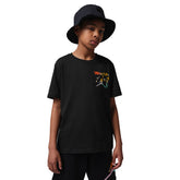 T-Shirt Ragazzo Nike Jordan World Tour Nero | NonSoloSport