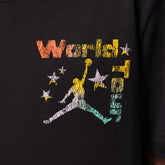 T-Shirt Ragazzo Nike Jordan World Tour Nero | NonSoloSport