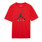 T-Shirt Ragazzo Jordan Brooklyn GFX Rosso Nero | NonSoloSport