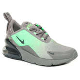 Sneakers Bambino Nike Air Max 270 Grigio Verde Lime | NonSoloSport