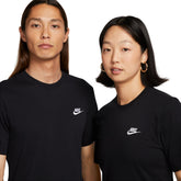 Nike T-Shirt Sportswear Club Uomo Nero | NonSoloSport