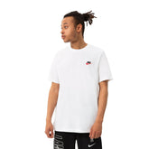Nike T-Shirt Small Logo Nsw Club Uomo Bianco | NonSoloSport
