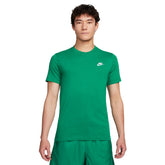T-Shirt Uomo Nike Small Logo Nsw Club Verde | NonSoloSport
