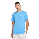 T-Shirt Uomo Nike Sportswear Club Azzurro | NonSoloSport