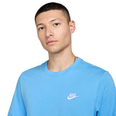 T-Shirt Uomo Nike Sportswear Club Azzurro | NonSoloSport