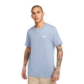 Nike T-Shirt Sportswear Club Uomo Azzurro | NonSoloSport