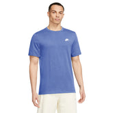 T-Shirt Uomo Nike Sportswear Club Azzurro | NonSoloSport