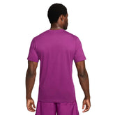 T-Shirt Uomo Cotone Small Logo - Nsw Club Viola | NonSoloSport