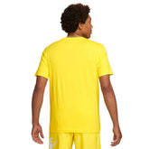 T-Shirt Uomo Nike Small Logo Nsw Club Giallo | NonSoloSport