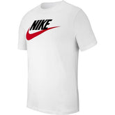 Nike T-Shirt Sportswear Icon Futura Uomo Bianco Rosso | NonSoloSport