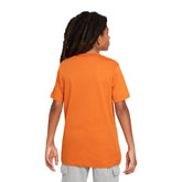 T-Shirt Bambino Nike Nsw Tee Emb Futura Arancione | NonSoloSport