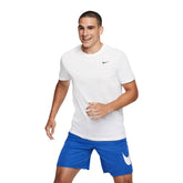 T-Shirt Uomo Nike Dry Crew Solid Bianco | NonSoloSport