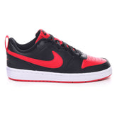 Nike Court Borough Low 2 Gs Rosso Nero | NonSoloSport
