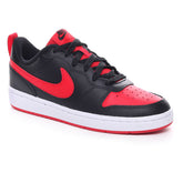 Nike Court Borough Low 2 Gs Rosso Nero | NonSoloSport