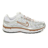Sneakers Donna Nike P-6000 Bianco Marrone Argento | NonSoloSport