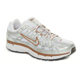 Sneakers Donna Nike P-6000 Bianco Marrone Argento | NonSoloSport