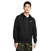 Nike Felpa Full Zip Cappuccio Nsw Club Uomo Nero | NonSoloSport