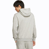 Nike Felpa Full Zip Cappuccio Nsw Club Uomo Grigio | NonSoloSport