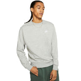 Nike Felpa Sportswear Club Uomo Grigio | NonSoloSport